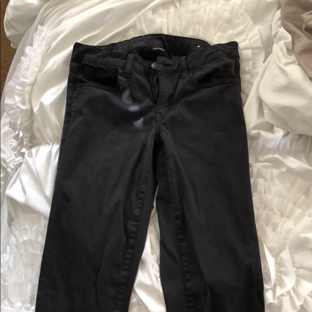American Eagle Black Jegging Size 8 Long